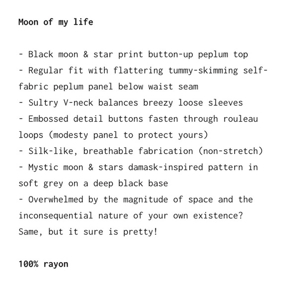 Stellaluna button up short sleeve top - Picture 5 of 5